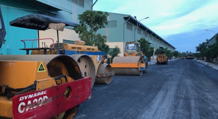 THI CÔNG THẢM BÊ TÔNG NHỰA ĐƯỜNG NỘI BỘ